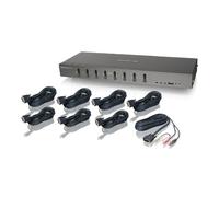 iogear GCS1108KIT1 switch per keyboard-video-mouse (kvm) Grigio