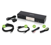 iogear GCS1934 switch per keyboard-video-mouse (kvm) Nero