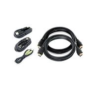 IOGEAR Kit cavo KVM Dual View HDMI, USB con audio (TAA), 1,8 m G2L8202UTAA3