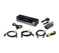 IOGEAR KVMP 3-Port 4K USB-C and DisplayPort Switch with Power Pass-through - GCS1953