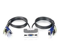 IOGEAR MiniView Micro USB Plus KVM Switch con Cavi Audio
