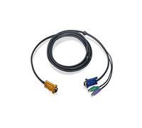 iogear PS/2 KVM Cable 6 Ft cavo per tastiera, video e mouse Nero 1,8 m