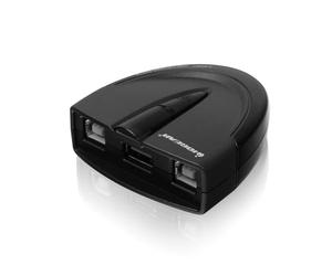 IOGEAR USB B Stampante Commutatore Adattatore USB Sharing Switch USB 2.0 a 2 Porte per Condividere Dispositivi USB tra 2 Computer con Indicatore LED