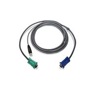 iogear USB KVM Cable 10 Ft cavo per tastiera, video e mouse 3 m Nero