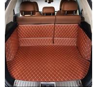 IOHYSGC Copertura Totale Tappeto Vasca Baule Auto per Peugeot 3008 GT Line 2019-2021, Antiscivolo Impermeabile Tappetini Bagagliaio in Pelle, AntiGraffio Vasca Baule Tappetino,E-Brown