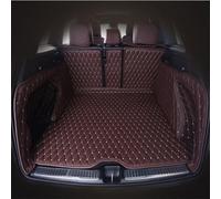 IOHYSGC Copertura Totale Tappeto Vasca Baule Auto per Peugeot 3008 GT Line 2019-2021, Antiscivolo Impermeabile Tappetini Bagagliaio in Pelle, AntiGraffio Vasca Baule Tappetino,C-Coffee