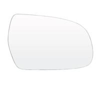 IOIROEXEW Specchio Retrovisore per A4 2010-2016 per A5 2010-2017 Sinistra Destra Ala Specchio Vetro Riscaldato Ampio Retrovisore con Piastra 8K0857535A 8K0857536A