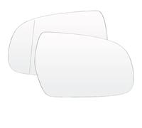 IOIROEXEW Specchio Retrovisore per A4 2010-2016 per A5 2010-2017 Sinistra Destra Ala Specchio Vetro Riscaldato Ampio Retrovisore con Piastra 8K0857535A 8K0857536A