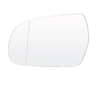 IOIROEXEW Specchio Retrovisore per A4 2010-2016 per A5 2010-2017 Sinistra Destra Ala Specchio Vetro Riscaldato Ampio Retrovisore con Piastra 8K0857535A 8K0857536A