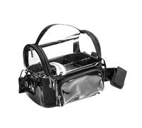 IOIUSKKU Borsa per il trucco cosmetica trasparente, borsa per il lavaggio dei cosmetici, organizer per valigia da viaggio