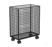 IOIUSKKU Carrello portaoggetti versatile per attrezzature da allenamento con ruote per un comodo accesso nelle sale giochi e nelle aree fitness. Carrello organizer per palestra