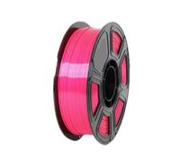 IOIUSKKU Filamento per Stampante 3D PLA Durevole di Lunga Durata per apparecchiature da Ufficio Filamento 3D PLA Forte adesione interstrato Dorato Effetto cangiante sotto la Luce, PLA-Seta-Rosso Rosa