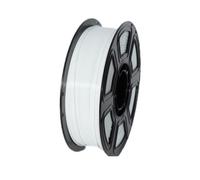 IOIUSKKU Filamento per Stampante 3D PLA Durevole di Lunga Durata per apparecchiature da Ufficio Filamento 3D PLA Forte adesione interstrato Dorato Effetto cangiante sotto la Luce, PLA-Seta-Bianco