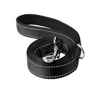 IOIUSKKU Guinzaglio riflettente con impugnatura imbottita che garantisce sicurezza durante le passeggiate notturne con il cane, adatto a tutte le taglie, realizzato in nylon,