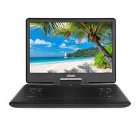 IOIUSKKU Lettore DVD portatile con batteria integrata da 3000 mA, schermo | pollici, compatibile con VCD DVD CD MP3 MP4 RMVB e lettore Bluetooth. I migliori lettori per Smart TV.