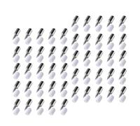 IOIUSKKU Picchetti di supporto per mensole resistenti, facile installazione, viti per staffe per mensole, organizzazione dello spazio abitativo, nessuna, 50 pezzi