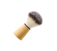 IOIUSKKU Strumento per la pulizia delicato con pennello da barba per capelli da uomo Comodo manico in legno Rasatura della pelle sensibile Pelle particolarmente sensibile
