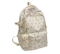 IOIUSKKU Zaino scolastico alla moda con ciliegie per ragazze, per l'inizio della stagione scolastica, zaino in nylon con ciliegie per l'inizio della stagione, digitare+2
