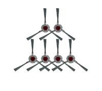 IOLKHFK Accessori Parti Filtro Hepa Spazzola Laterale Principale Panni for Mocio, Compatibili for Deebot N9 + / K10 / Yeedi Mop Station Robot Aspirapolvere(Side Brush 6pcs)