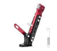 IOLKHFK Kit di Supporto for Piedi Regolabile, Compatibile con Dualtron 3 Thunder Spider Eagle PRO Scooter Elettrico Cavalletto Staffa di parcheggio Parti Cool MOD(Red Black Kit)