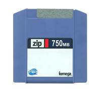 Iomega 32479 Zip Disk 750mb Pc/mac 1 Pezzo [non Compatibile Con 100mb E 250mb]_