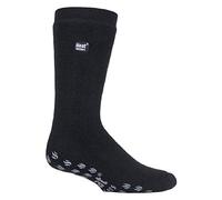 IOMI Heat Holders - Uomo e Donna Invernali Termiche Antiscivolo Calze da Casa per Sindrome di Raynauds (39/45, Black (Raynauds))