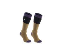 ION Shin Pads Bd Sock - Unisex - Verde / Nero / Viola - Taglia 39/42- modello 2024