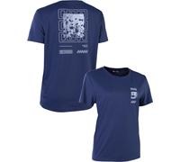 Ion - Maglia da MTB leggera e traspirante - Bike Jersey S_Ionic SS DR W Midnight per Donne in Cotone - Taglia M - Blu