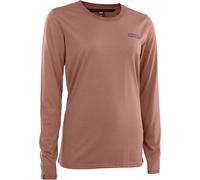 Ion - S_Logo LS Dr - Bike Jersey S_Logo LS Dr Wo Evil Amber per Donne in Cotone - Taglia XS - Rosa Rosa XS