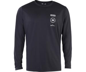 Ion - T-shirt da MTB a maniche lunghe - Bike Jersey S_Ionic LS Dr M Black per Uomo in Cotone - Taglia S - Nero