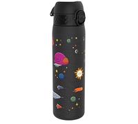 ION8 Borraccia a Prova di Perdite, 500ml, Facile da Aprire, Serratura Sicura, Lavabile in Lavastoviglie, Senza BPA, Maniglia per il Trasporto, Adatta a Portabicchieri, Facile Pulizia, Design Astronavi