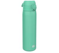 Ion8 Borraccia Acciaio Inox, 600ml, a Prova di Perdite, Facile da Aprire, Serratura Sicura, Lavabile in Lavastoviglie, Adatta a Portabicchieri, Maniglia per il Trasporto, Durevole, Verde Acqua