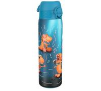 Ion8 Borraccia Acciaio Inox, 600ml, a Prova di Perdite, Facile da Aprire, Serratura Sicura, Lavabile in Lavastoviglie, Adatta a Portabicchieri, Maniglia per il Trasporto, Durevole, Design Dinosauri