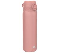 Ion8 Borraccia Acciaio Inox, 600ml, a Prova di Perdite, Facile da Aprire, Serratura Sicura, Lavabile in Lavastoviglie, Adatta a Portabicchieri, Maniglia per il Trasporto, Durevole, Quarzo Rosa