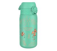 ION8 Borraccia Inox Leggero per Bambini, 400ml, Non Isolato, Prova di Perdite, Facile da Aprire, Serratura Sicura, Lavabile in Lavastoviglie, Facile Pulizia, Durevole, Dall'Uovo Al Drago