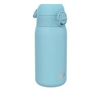 Ion8 Borraccia Inox Leggero per Bambini, 400ml, Non Isolato, a Prova di Perdite, Facile da Aprire, Serratura Sicura, Lavabile in Lavastoviglie, Facile Pulizia, Durevole e Antigraffio, Blu Alaska