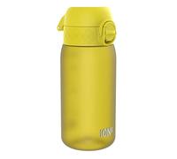 Ion8 Borraccia per Bambini, 350ml, a Prova di Perdite, Facile da Aprire, Serratura Sicura, Lavabile in Lavastoviglie, Senza BPA, Maniglia per il Trasporto, Facile Pulizia, Giallo
