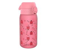 Ion8 Borraccia per Bambini, 350ml, a Prova di Perdite, Facile da Aprire, Serratura Sicura, Lavabile in Lavastoviglie, Senza BPA, Maniglia per il Trasporto, Facile Pulizia, Coccinelle
