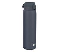 Ion8 Borraccia Termico 1 Litro, Acciaio Inox Isolamento, a Prova di Perdite, Facile da Aprire, Serratura Sicura, Lavabile in Lavastoviglie, Maniglia per il Trasporto, Ideale per Sport e Yoga, Blu Navy