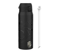 Ion8 British & Irish Lions Rugby x Sports Borraccia termica con cannuccia rimovibile, 750 ml, a prova di perdite, isolamento sottovuoto, design con stemma dell'ombra