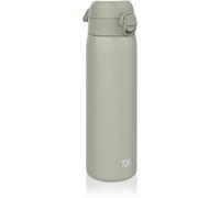 Ion8 Borraccia termica in acciaio isolato 500 ml – a prova di perdite, con maniglia – Grigio