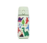 Ion8 Leak Proof bottiglia in acciaio inox per l’acqua per bambini Dinosaurs 400 ml