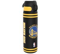 Ion8 NBA Golden State Warriors Borraccia a Prova di Perdite, 500ml, Facile da Aprire, Serratura Sicura, Lavabile in Lavastoviglie, Senza BPA, Maniglia per il Trasporto, Adatta a Portabicchieri,