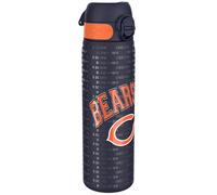 ION8 Borraccia Inox Leggero, 600ml, Non Isolato, a Prova di Perdite, Facile da Aprire, Serratura Sicura, Lavabile in Lavastoviglie, Adatta a Portabicchieri, Durevole, Design NFL Bears