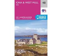 Iona & West Mull, Ulva (Map) OS Landranger Map