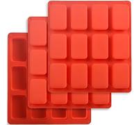 ionEgg - Mini teglia in silicone, antiaderente, per pane, 12 cavità, in silicone, per mini pane, pane, polpettone, confezione da 3