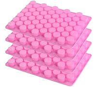 IonEgg Stampo in Silicone per Snack Cheto, Caramelle Gommose All'Aceto, Cioccolatini, Caramelle Dure - Confezione da 4