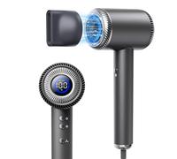 Ionen phon BESTOPE PRO - Asciugacapelli da viaggio, 6 livelli di temperatura e 5 velocità del vento, modalità bambini, funzione autopulente, 110.000 giri/min, motore senza spazzole, asciugatura rapida