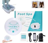 Ioni pediluvio ionico disintossicazione e pulizia, pediluvio elettrolisi, ionico Foot Spa Detox, set di bacini, macchina portatile per la pulizia dei piedi (senza bacino)