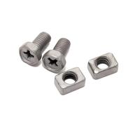 IONI Viti/morsetti di ricambio per batteria/batteria per scooter, 2 viti+dadi, 6 mm